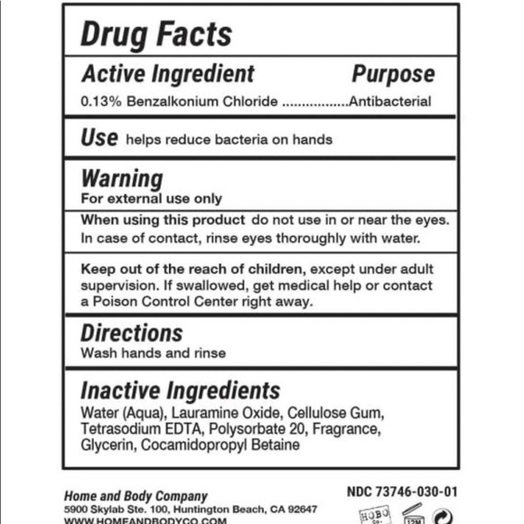 Home Apothecary Antibacterial Hand Soap Lavender Sagel - Picture 7 of 7